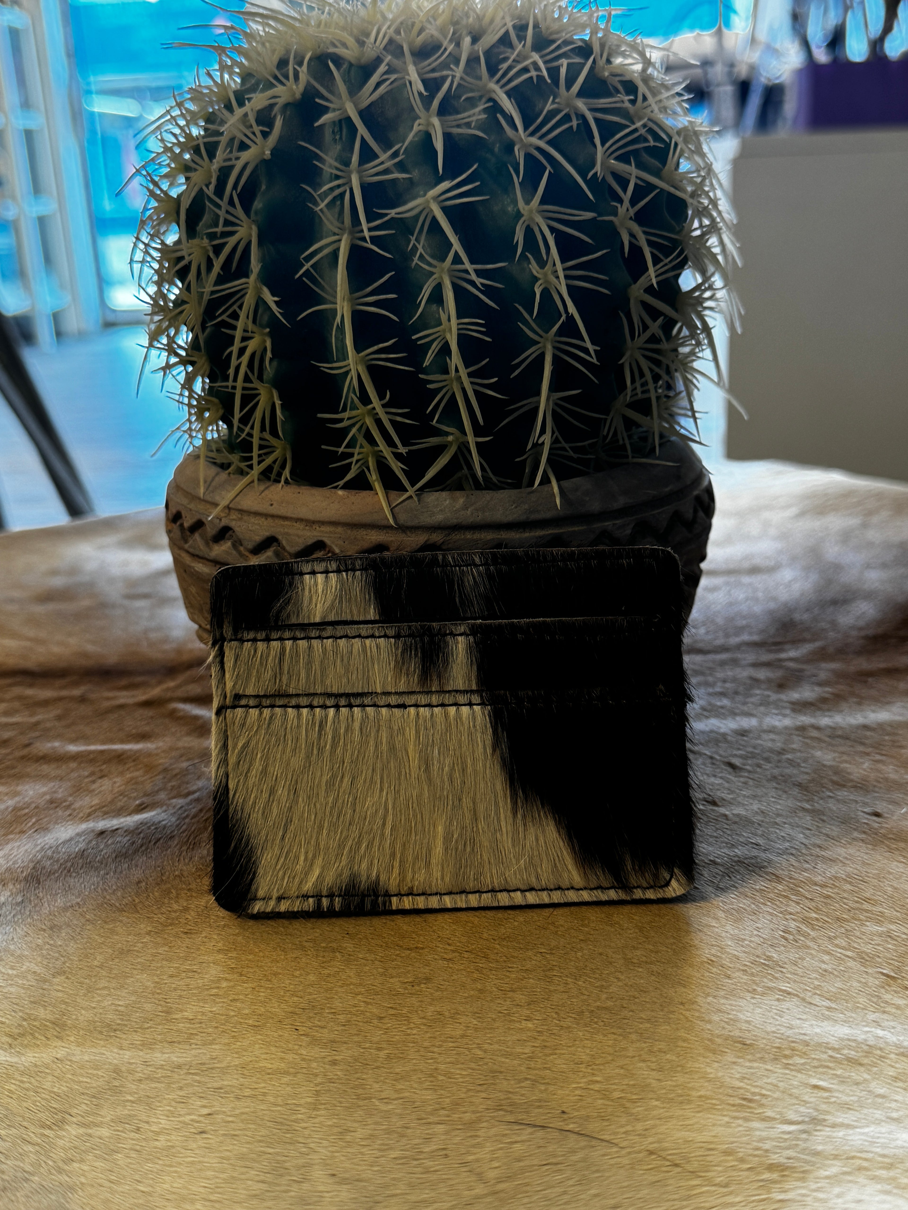 Cowhide Credit Card Holder
