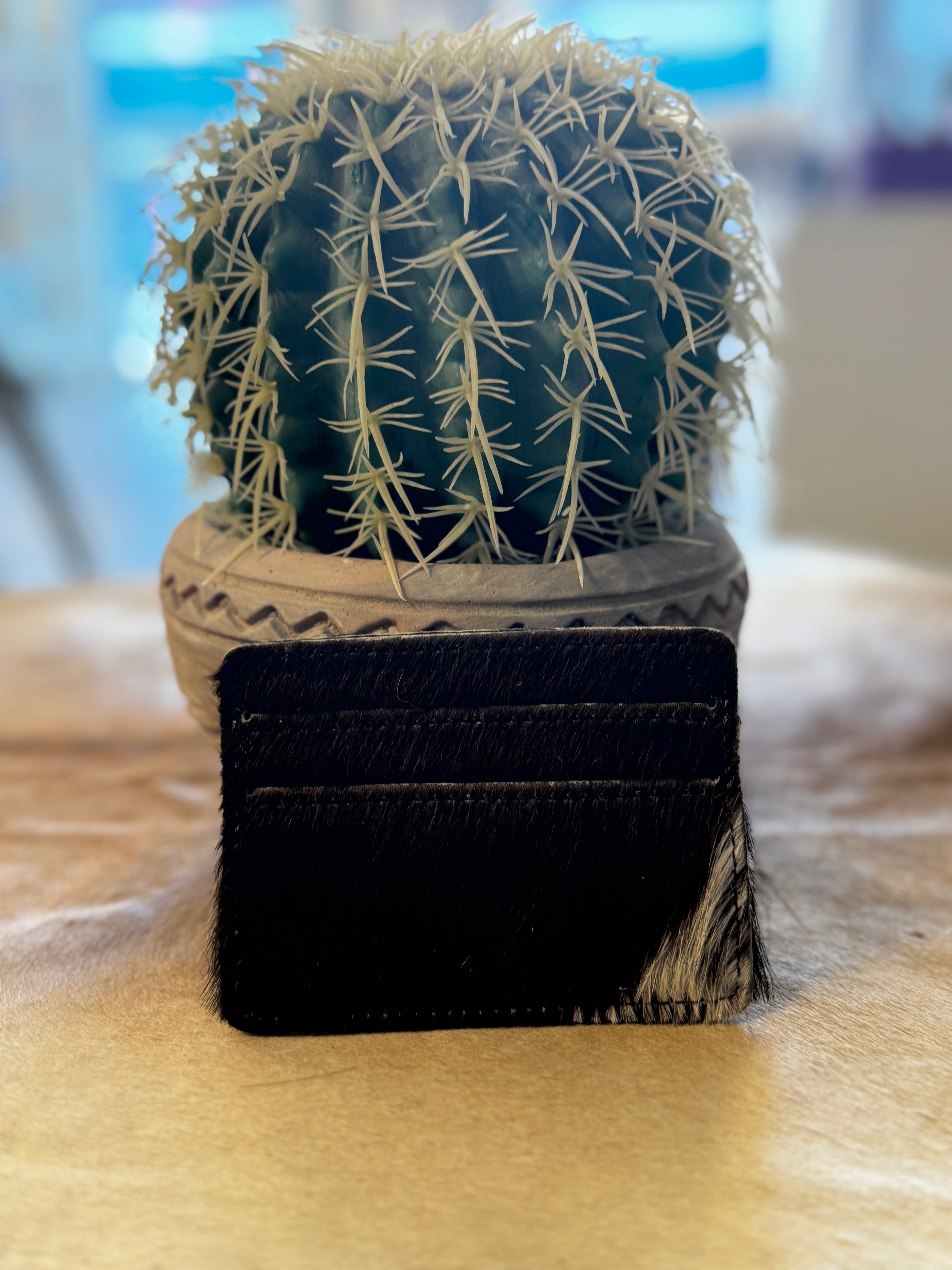 Cowhide Credit Card Holder