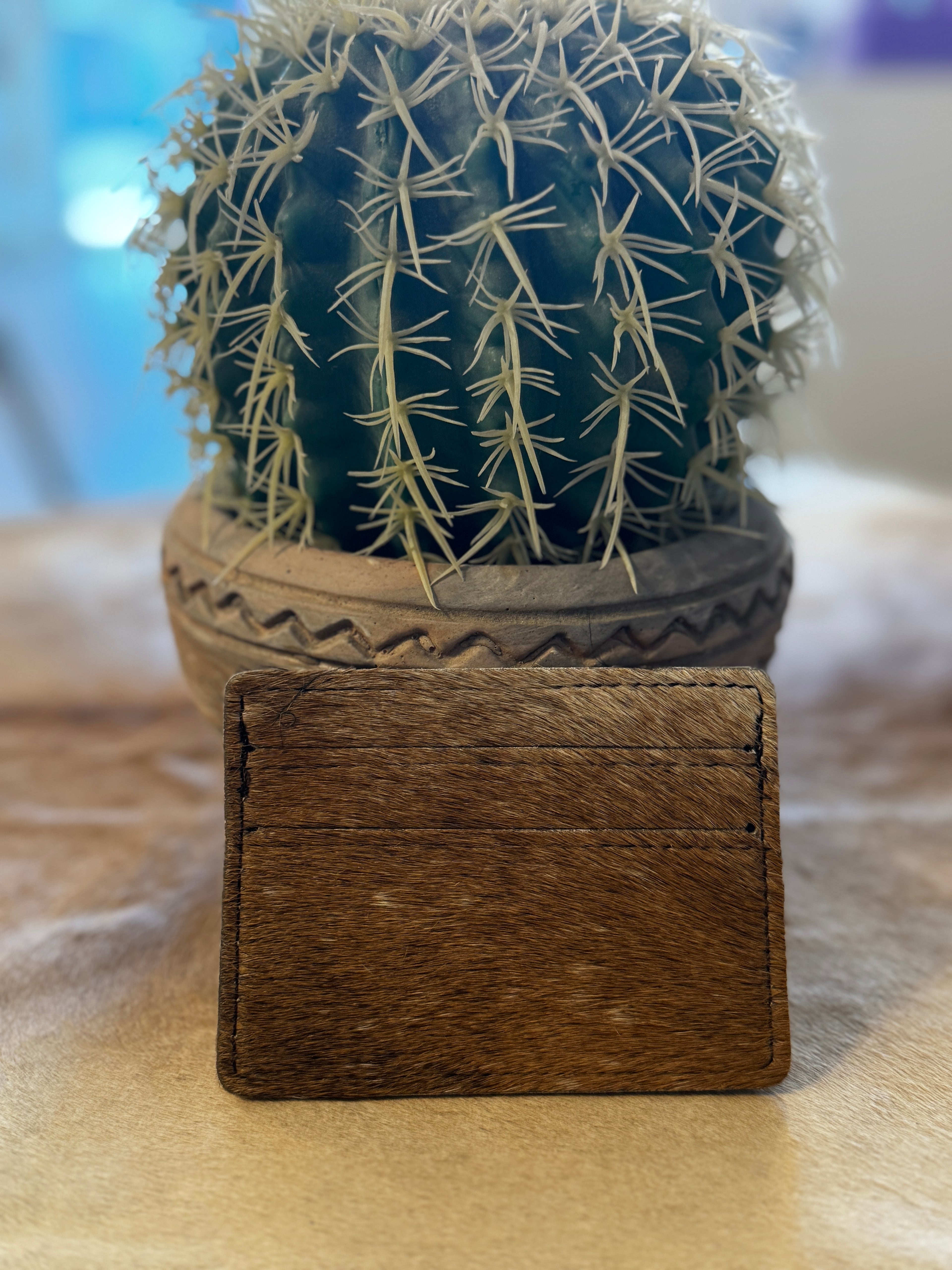 Cowhide Credit Card Holder