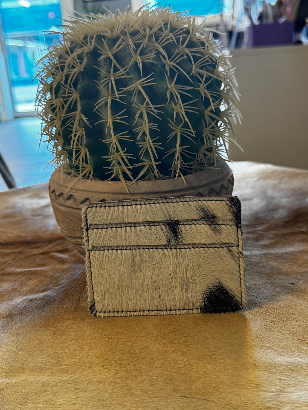 Cowhide Credit Card Holder