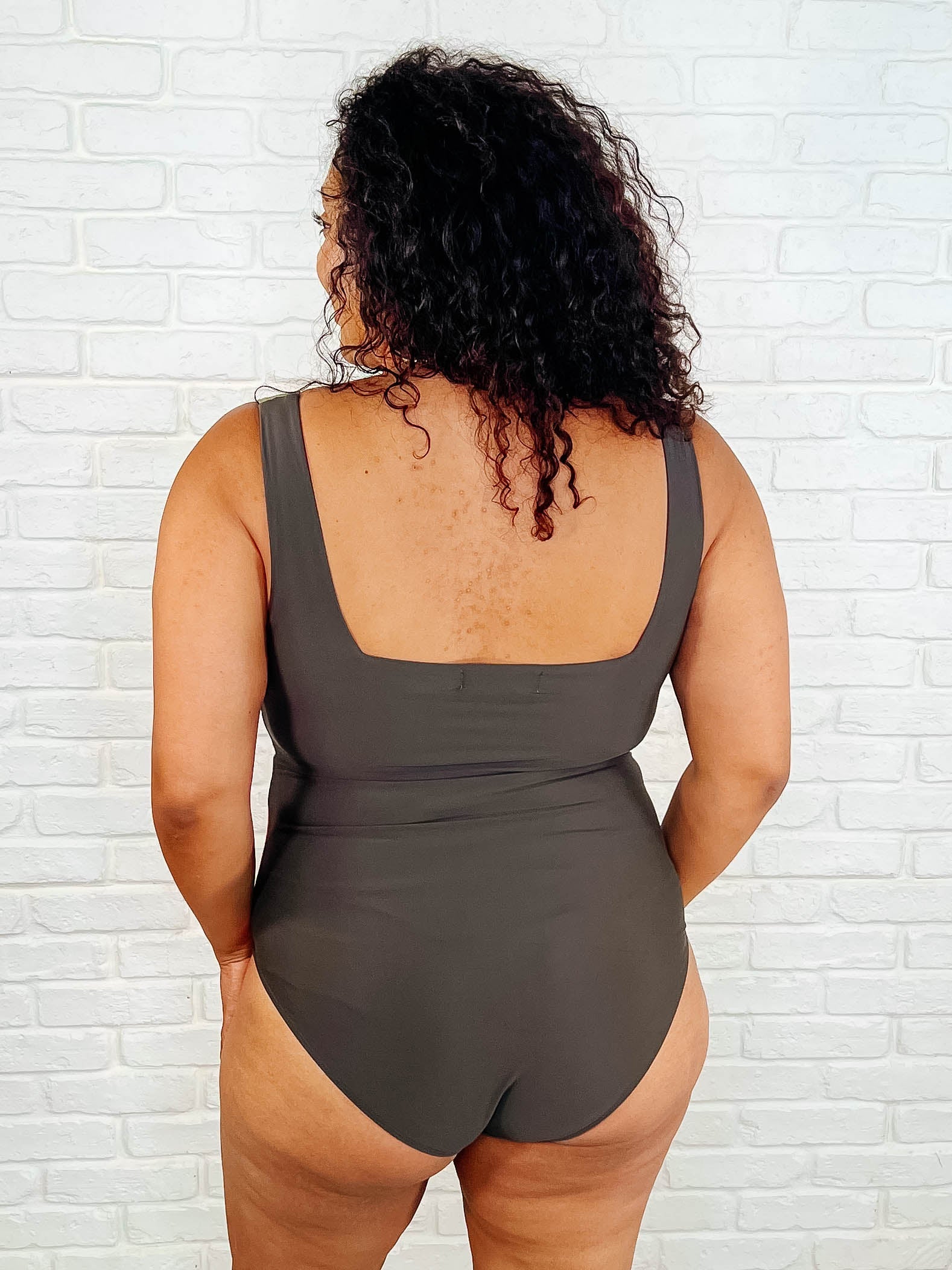 Cape Town Asymmetrical Stripe Swimsuit