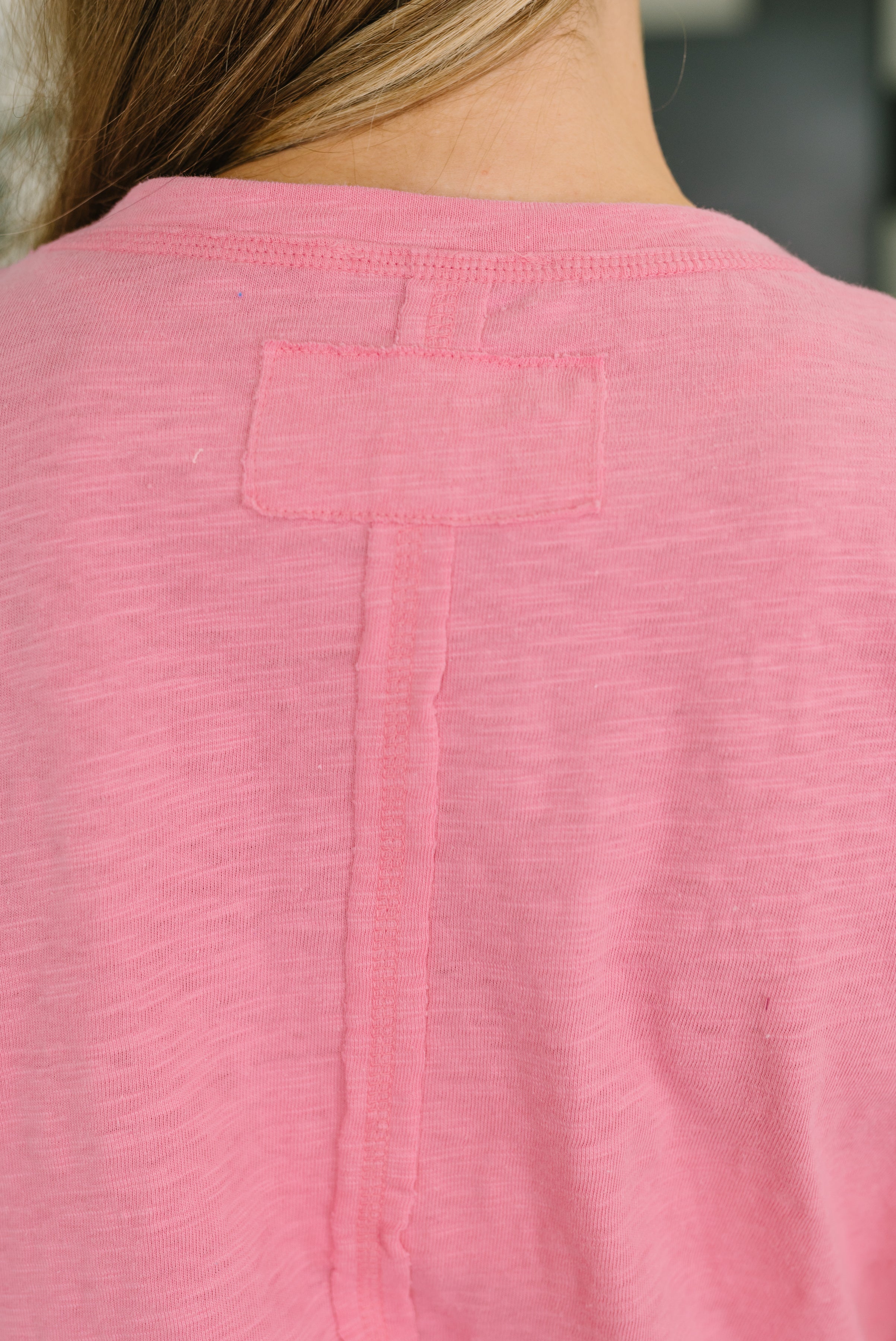 Effortless Edit Boxy Tee in Candy Pink