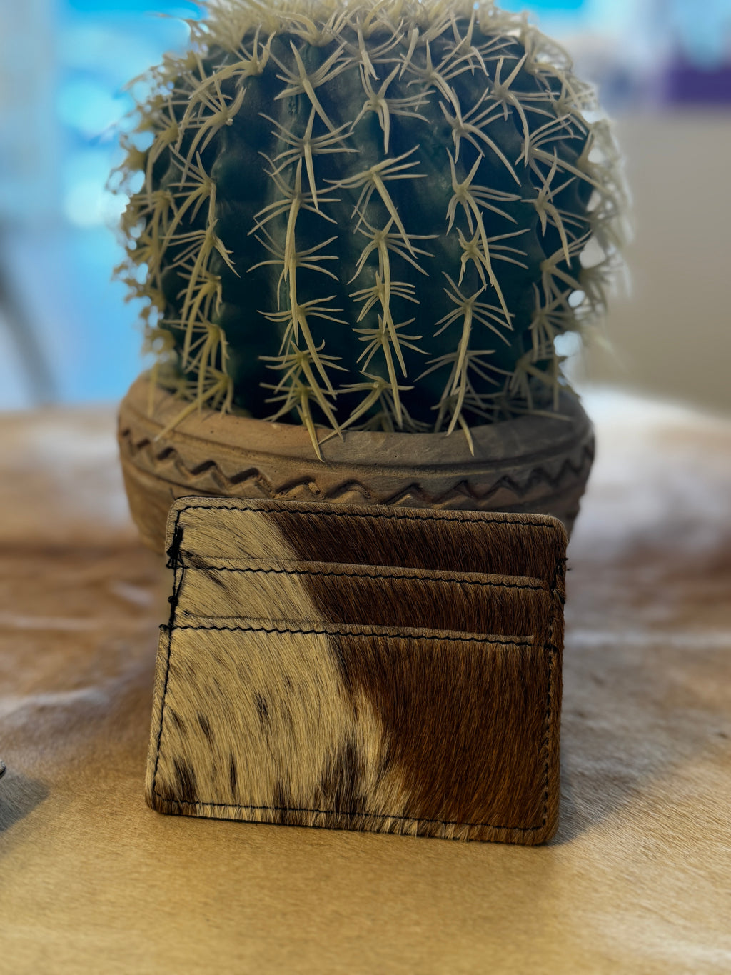 Cowhide Credit Card Holder