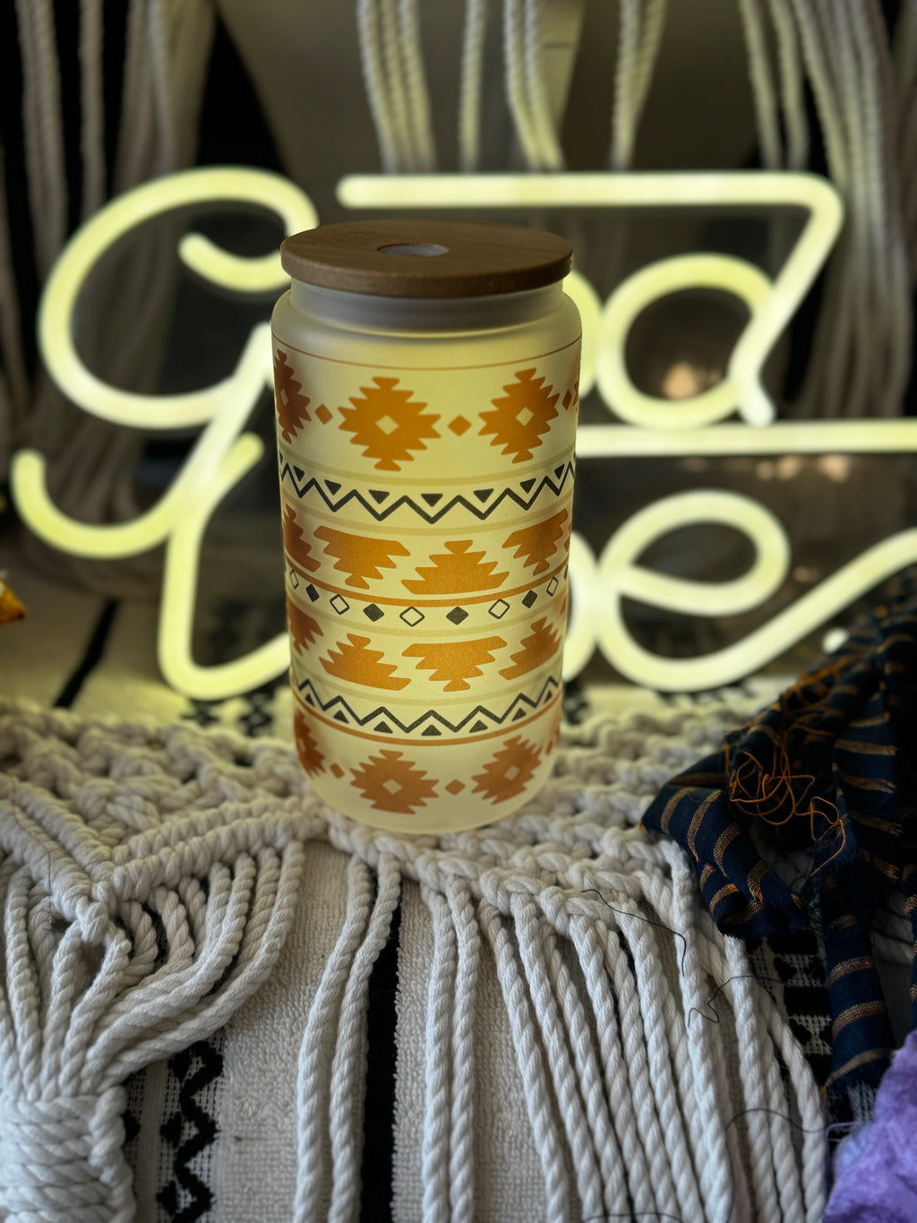Ranch house Frosted Tumblers