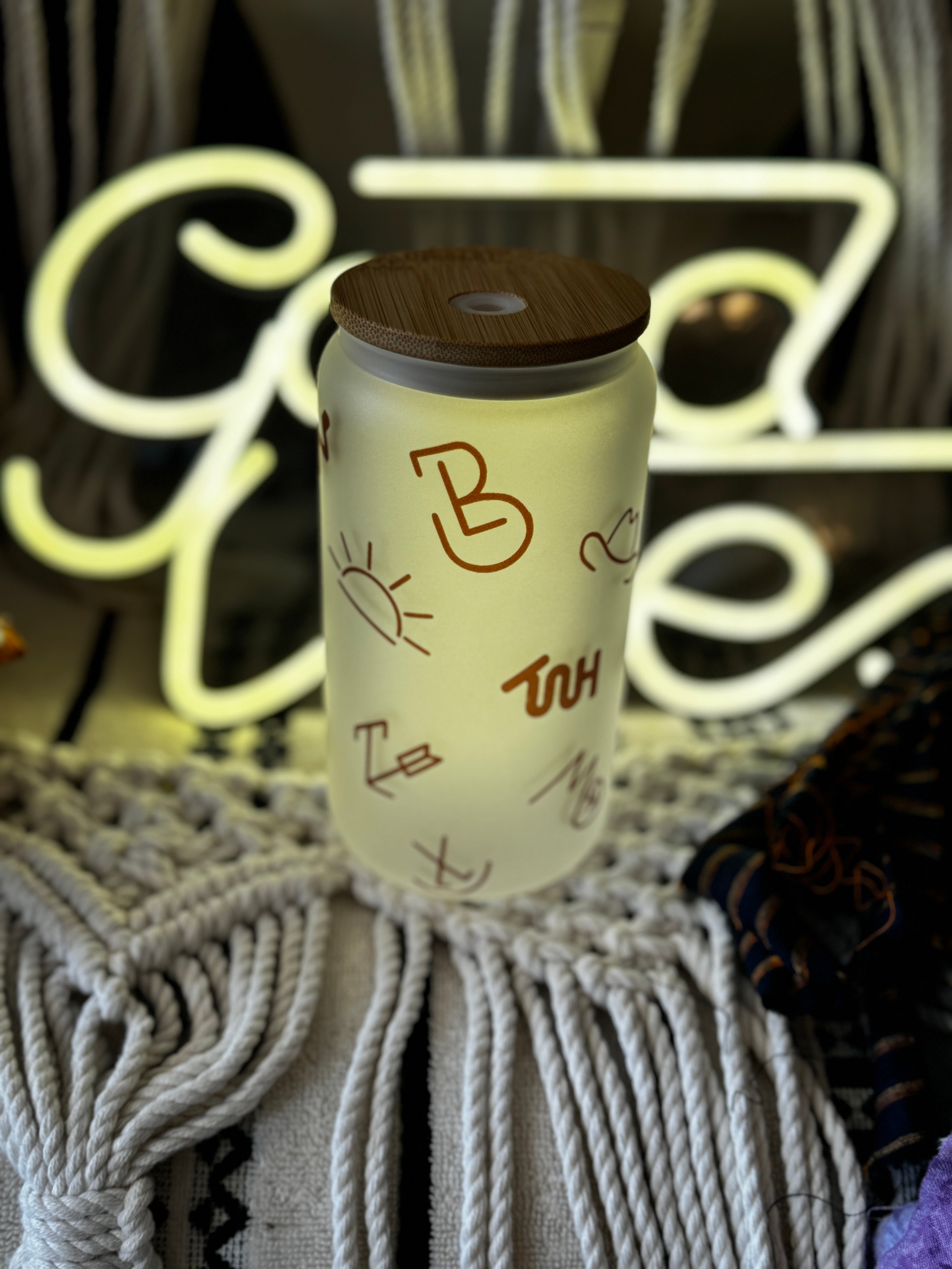 Ranch house Frosted Tumblers