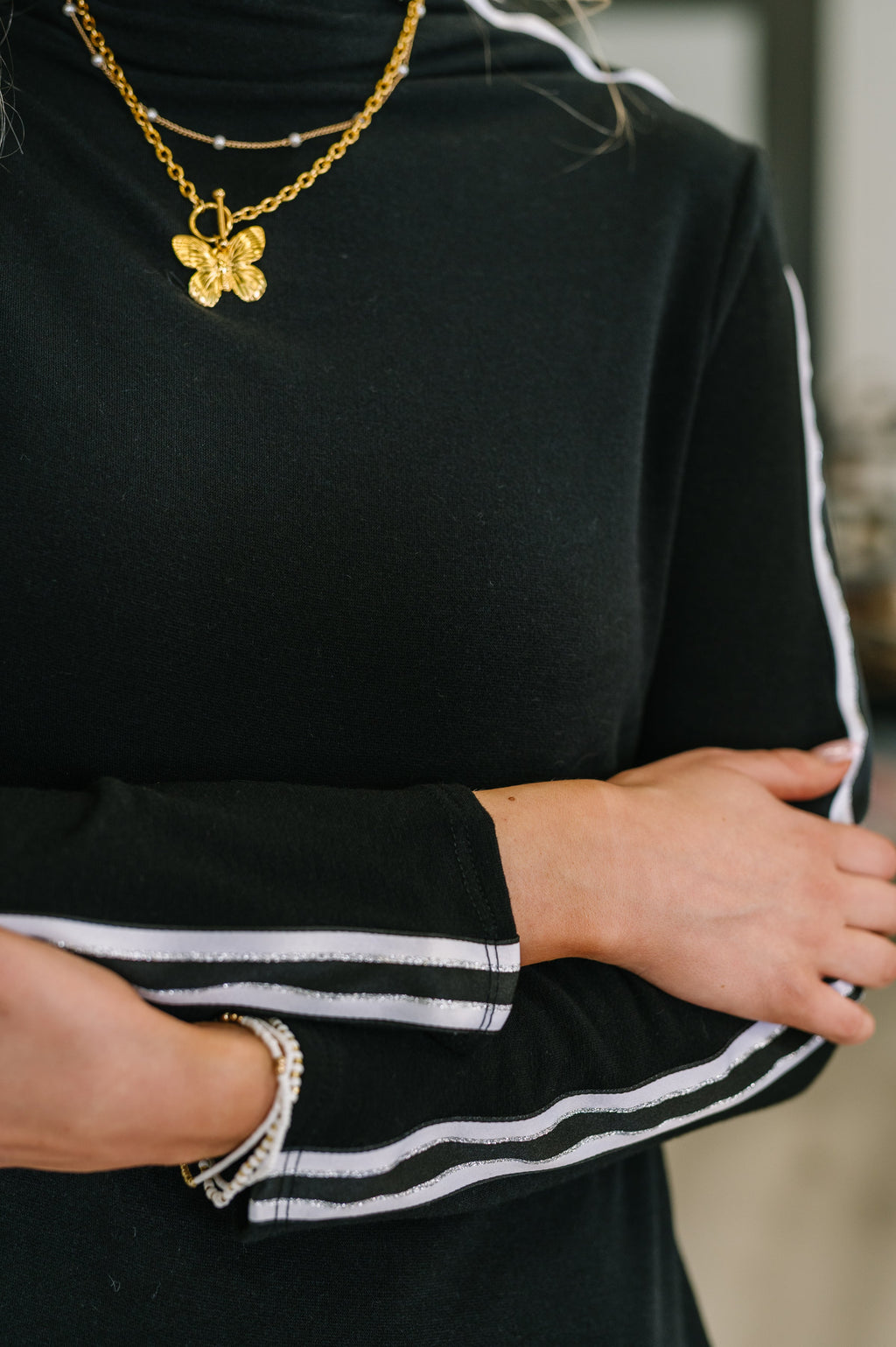 Live Fast High Neck Pullover
