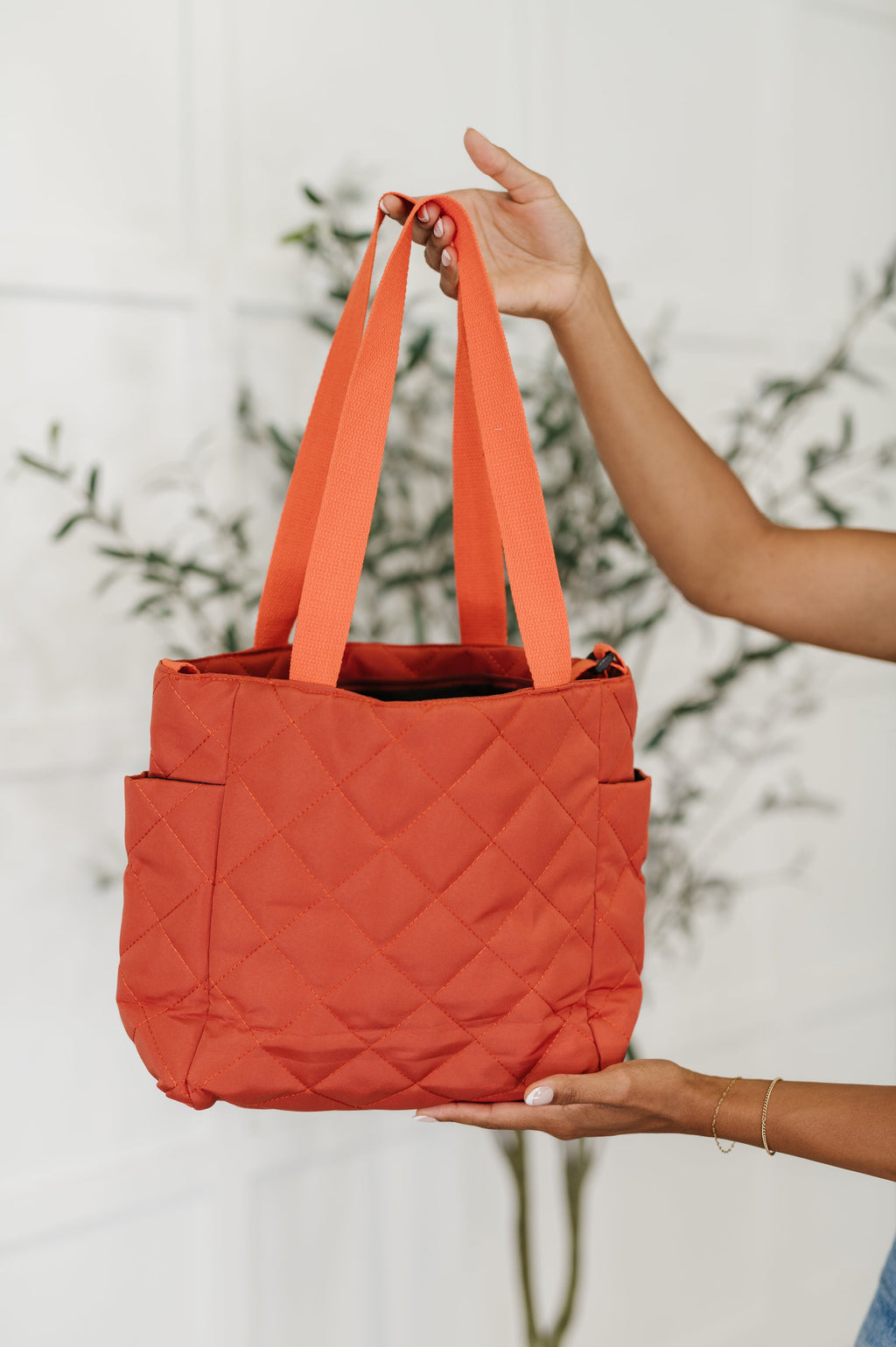 There She Goes Bag in Tomato