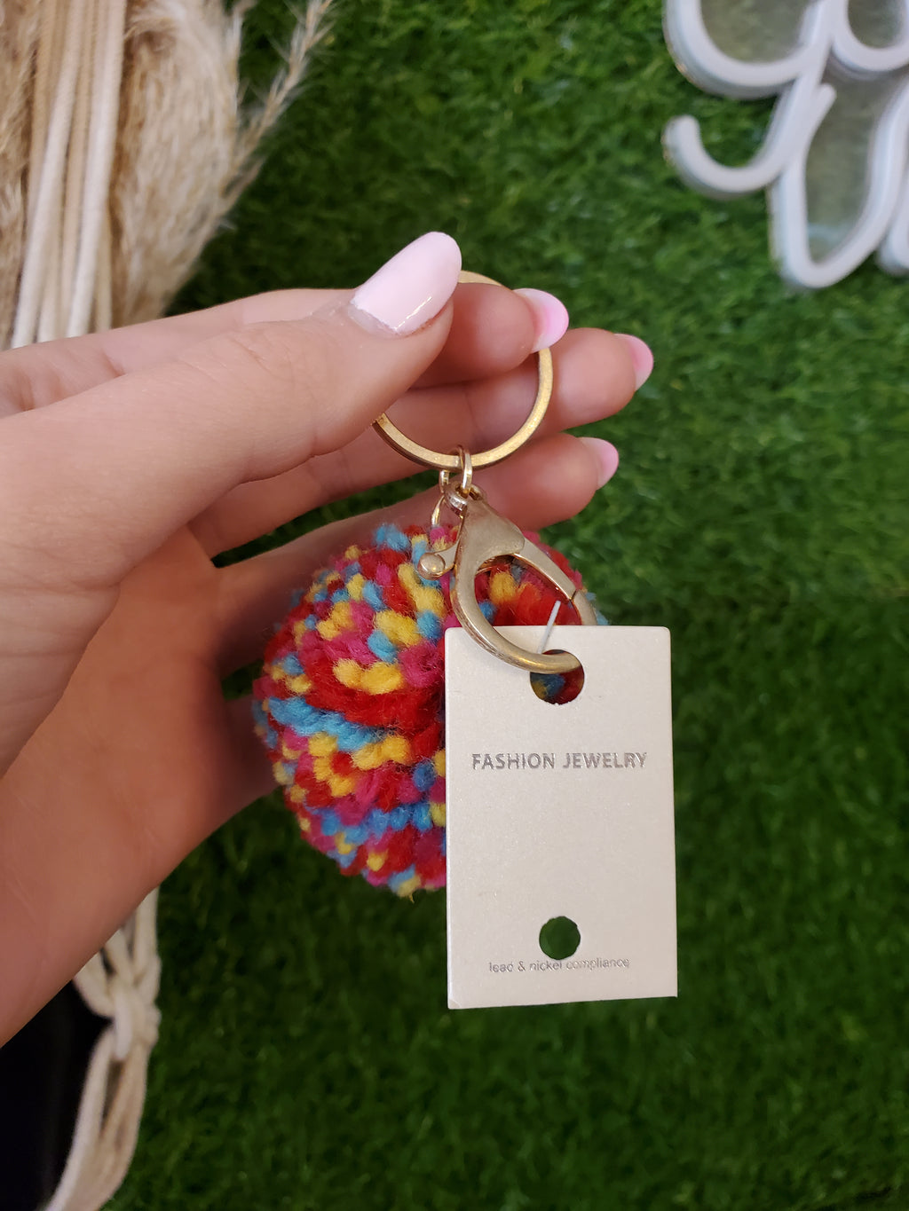 PomPom Keychain