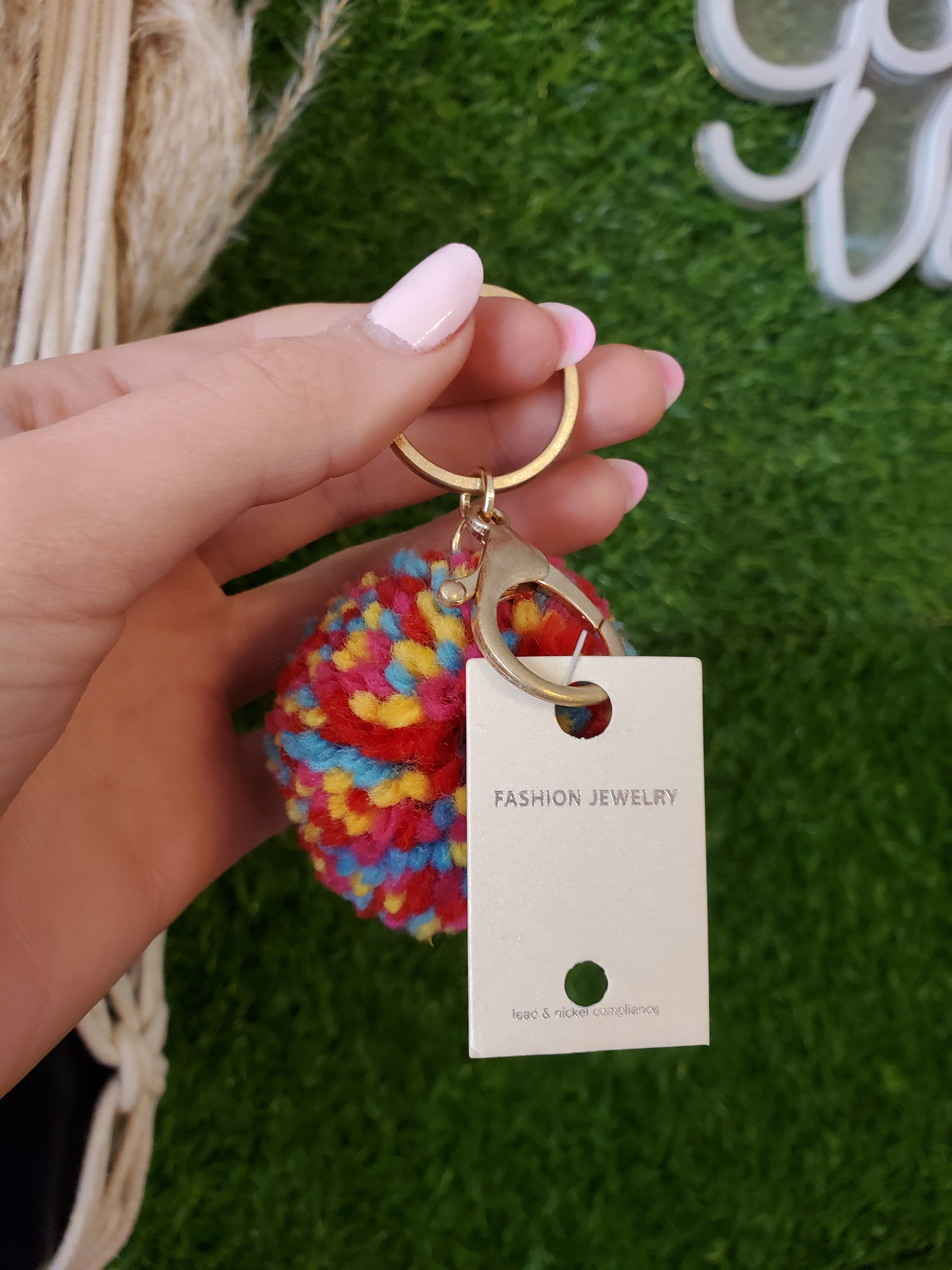 PomPom Keychain