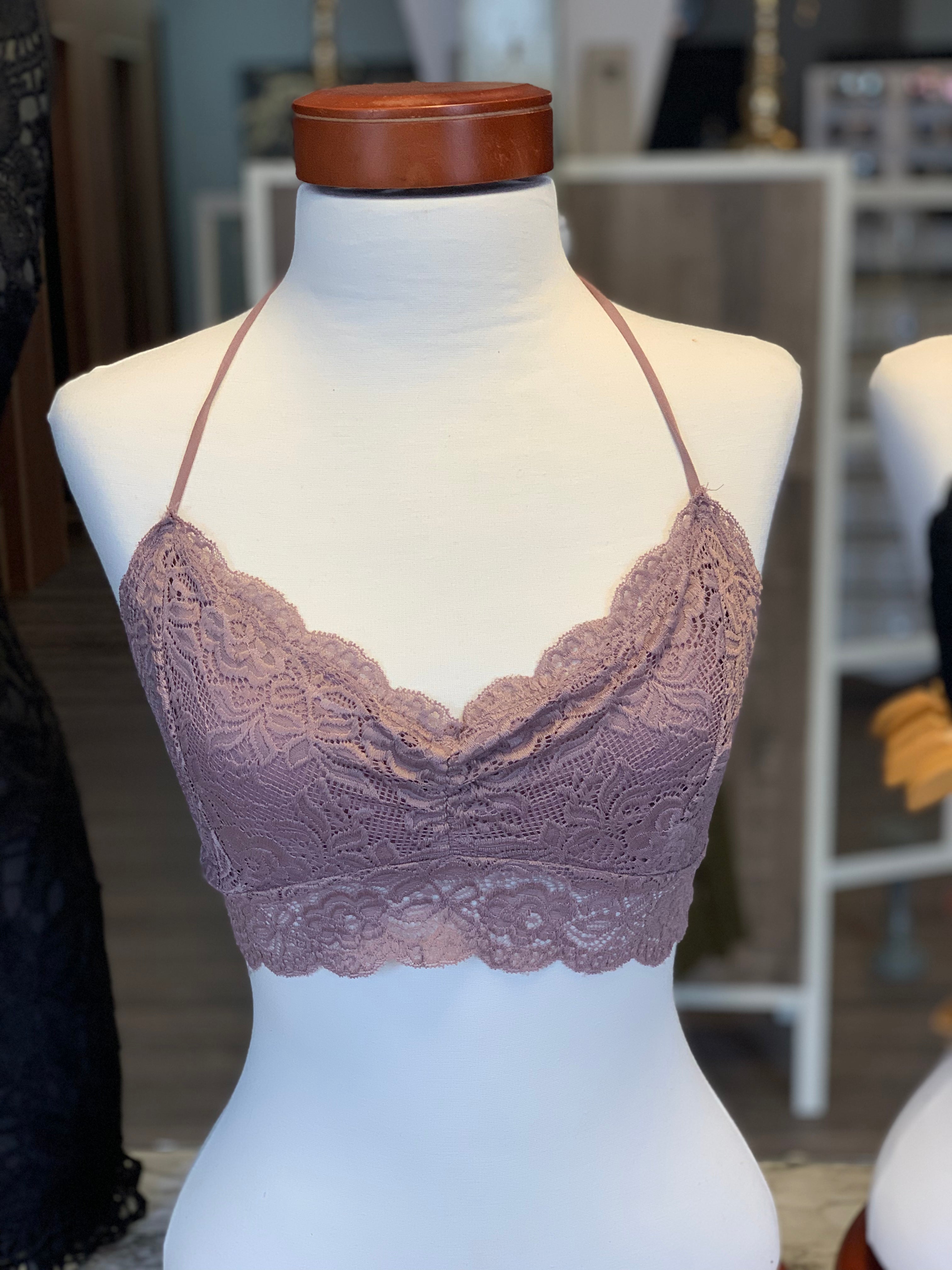 Spaghetti Strap Racerback Bralette