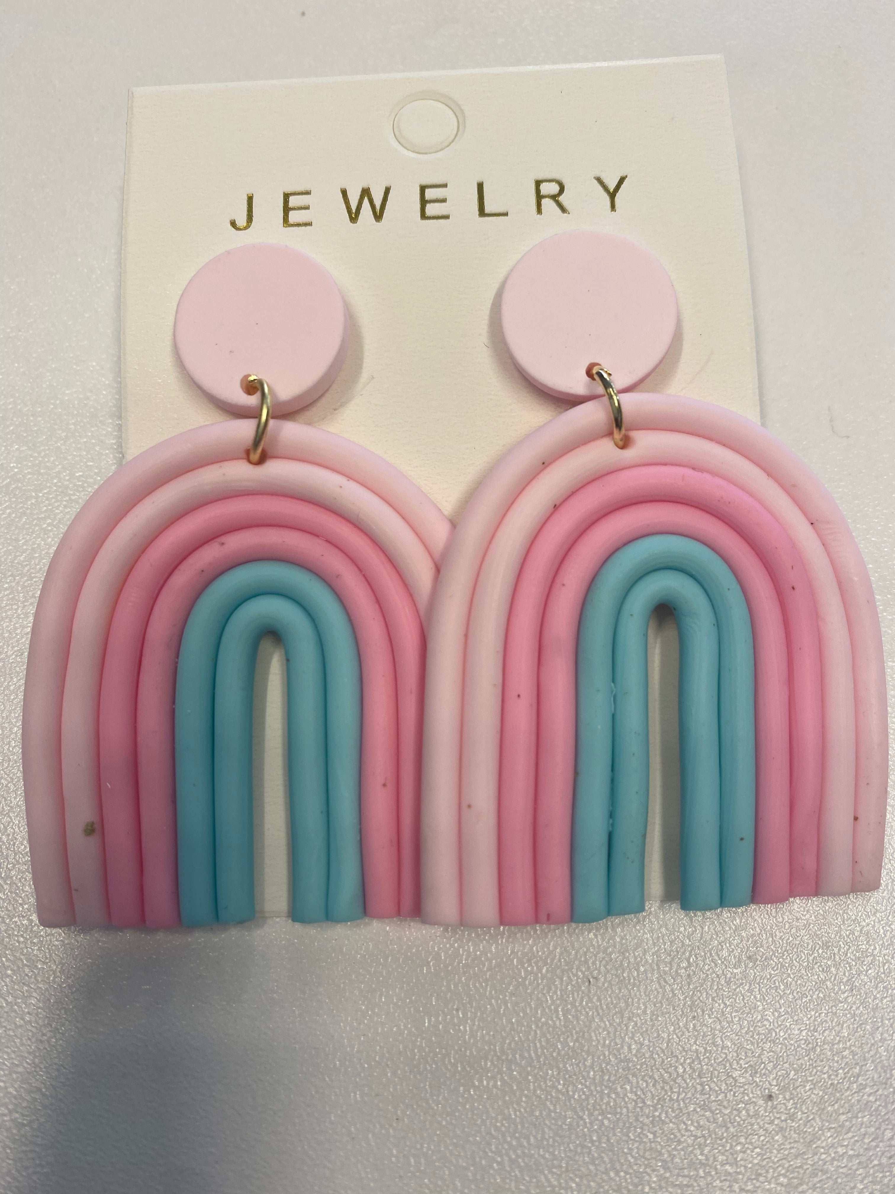 Boho Clay Earrings
