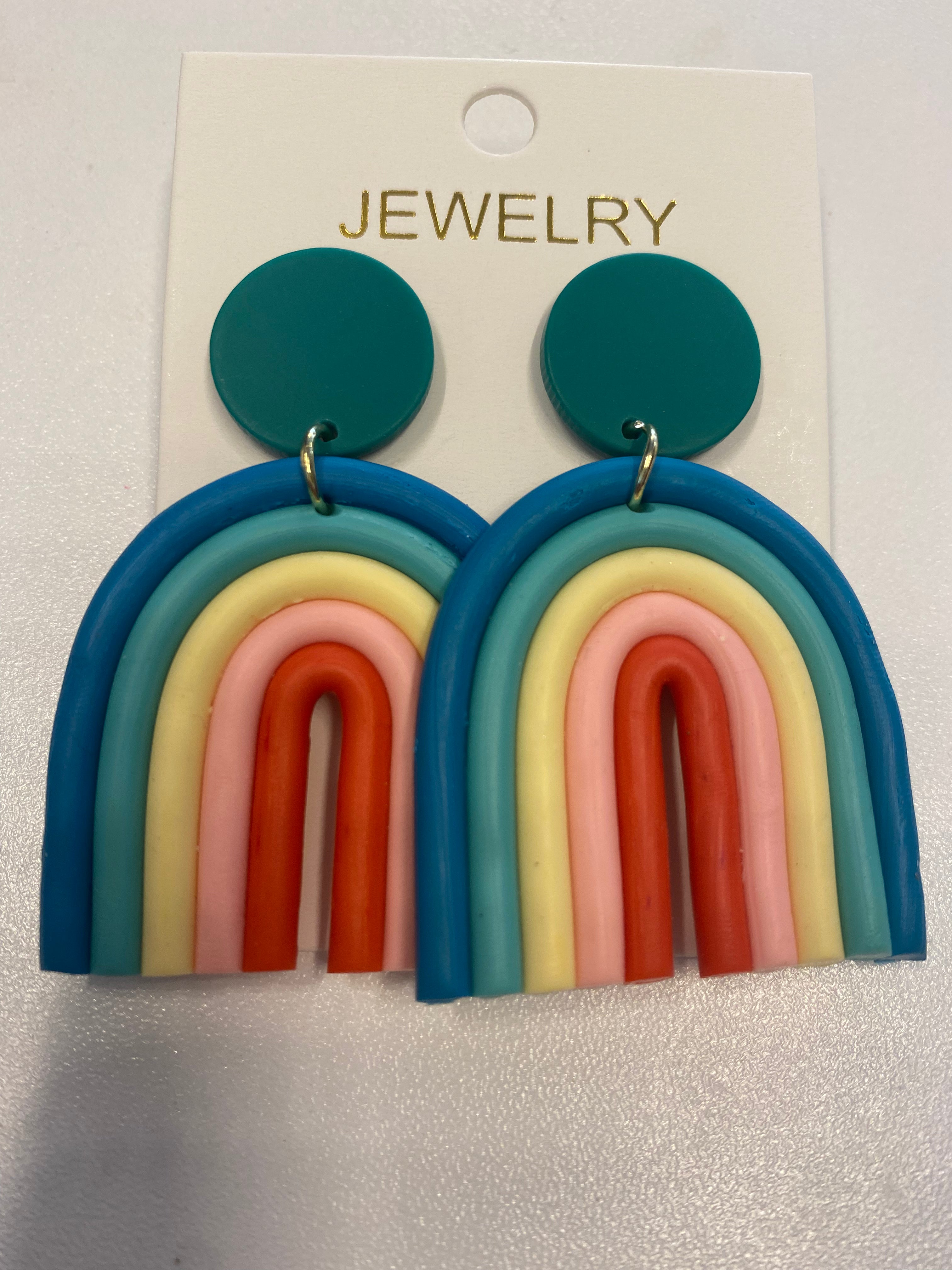 Boho Clay Earrings