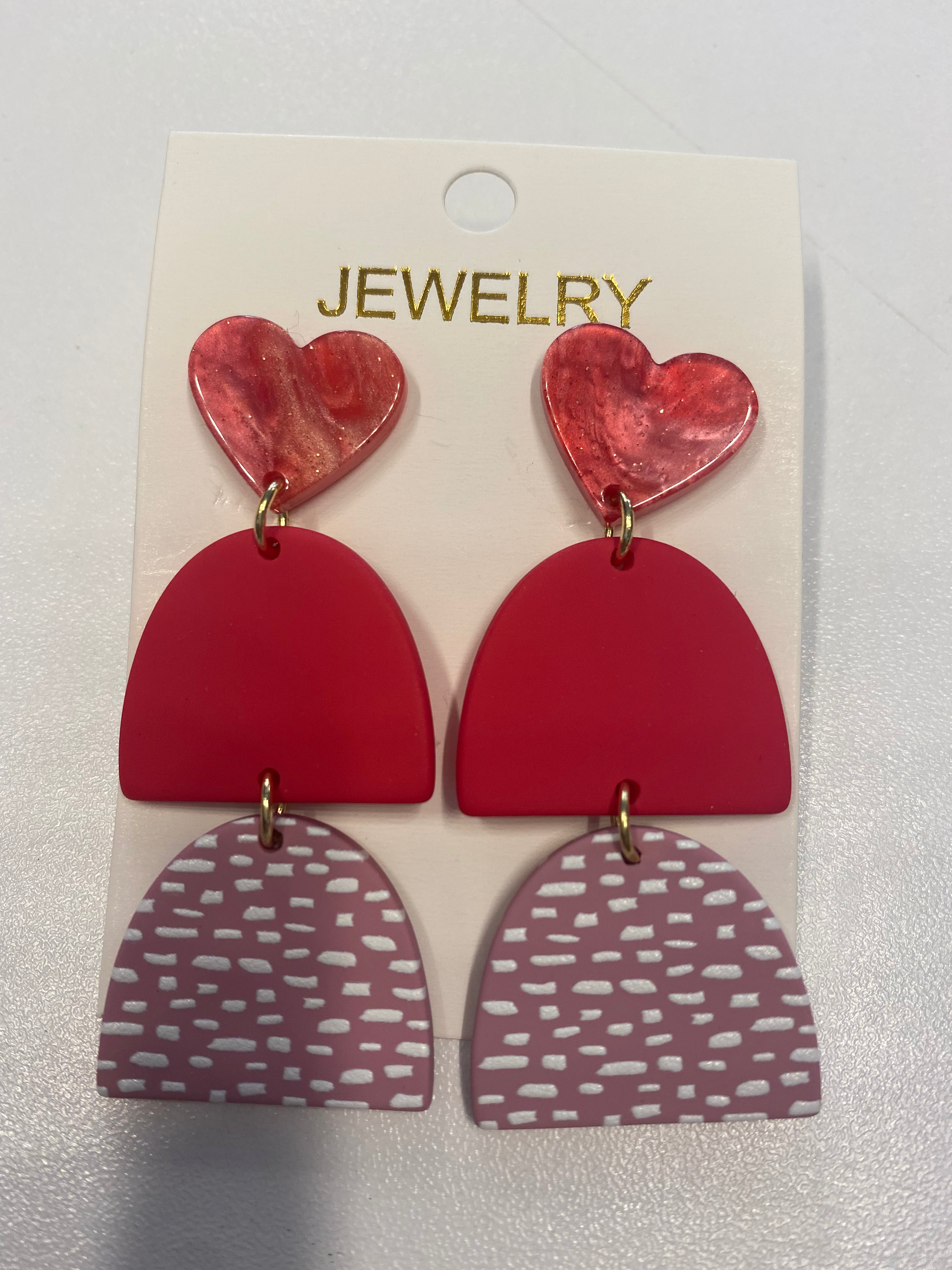 Boho Clay Earrings