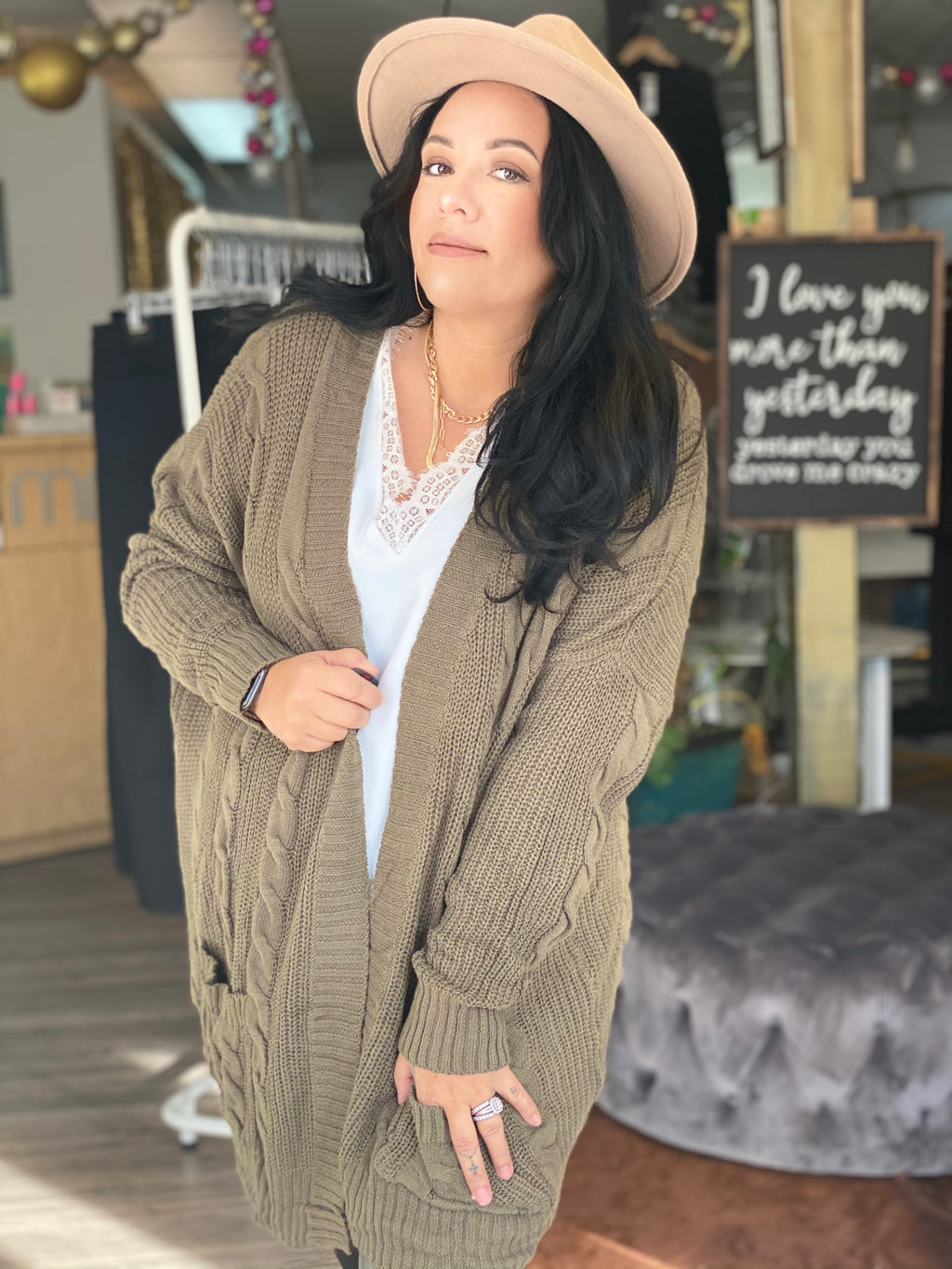 Green with Envy Cardigan