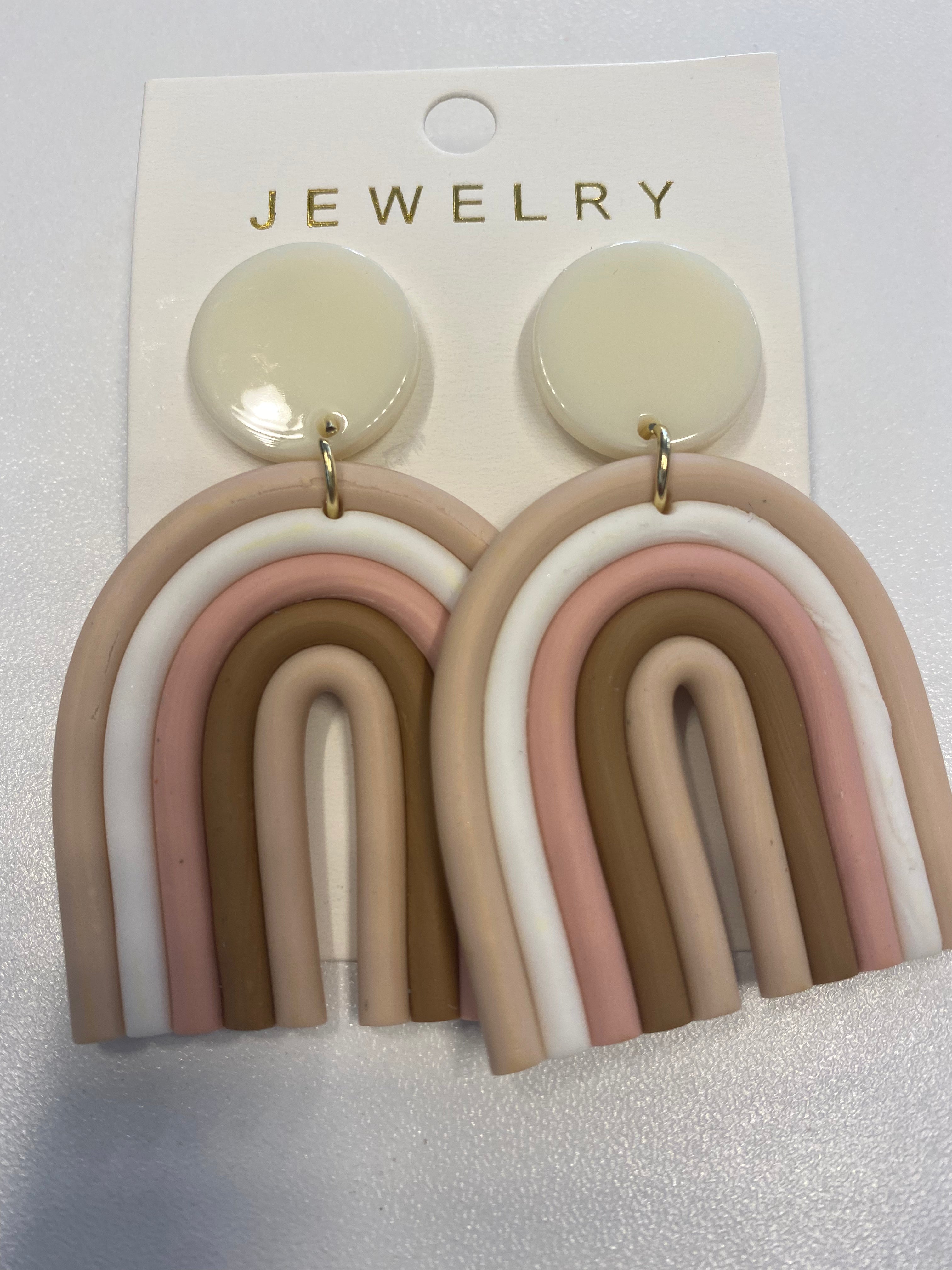 Boho Clay Earrings