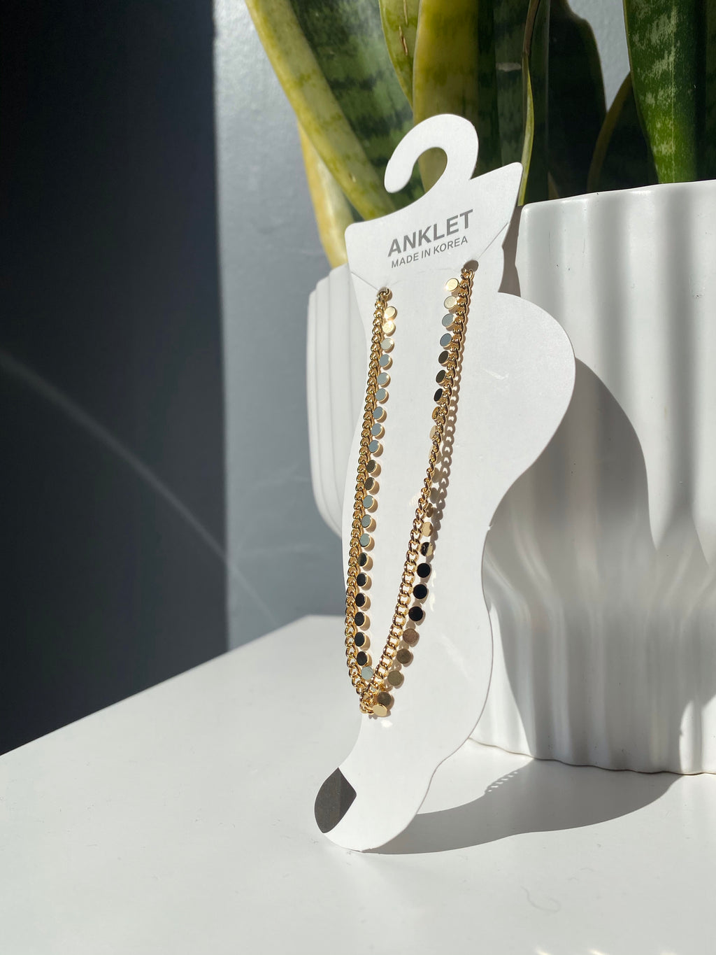 Mini Coin Anklet