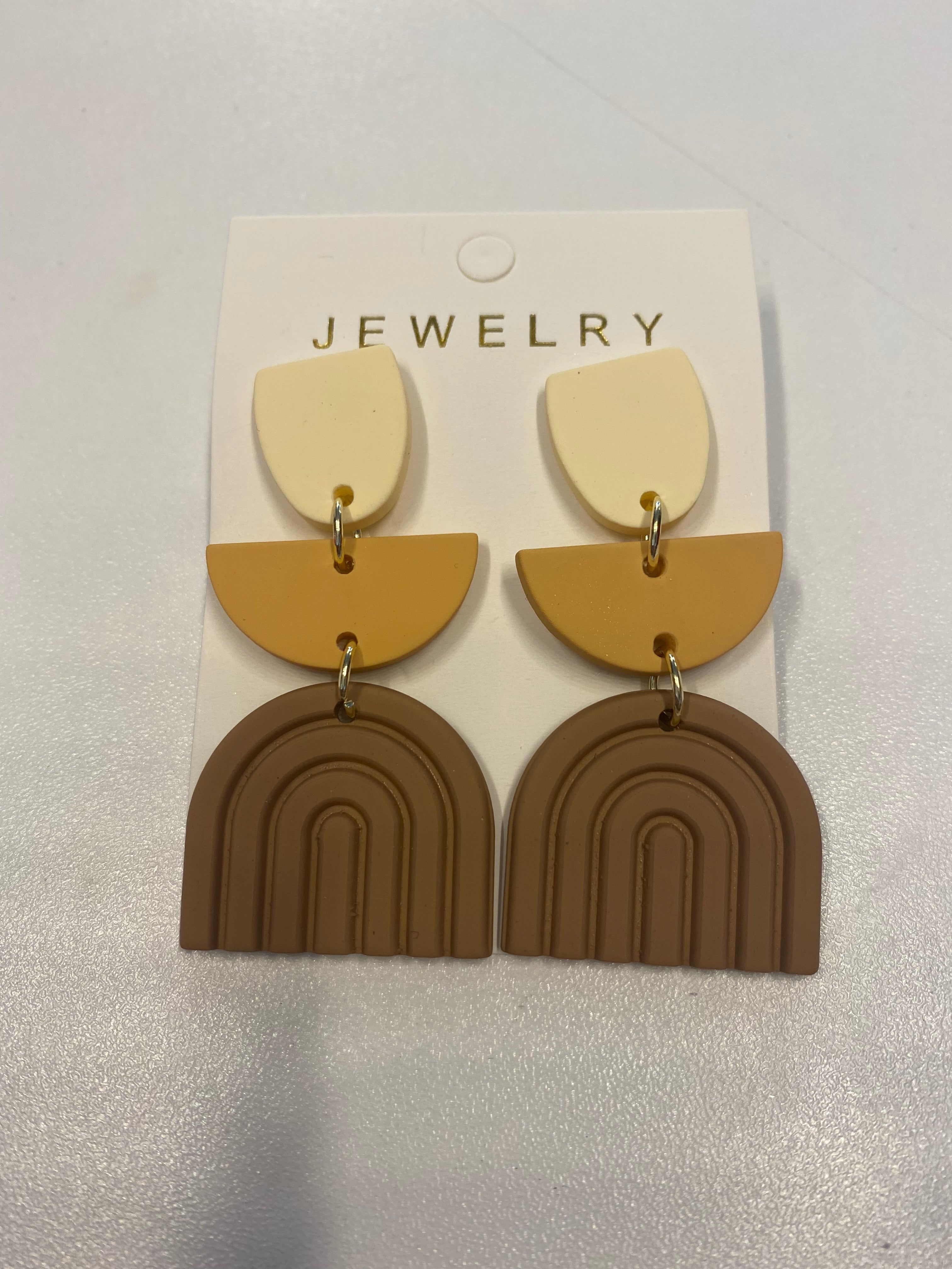 Boho Clay Earrings