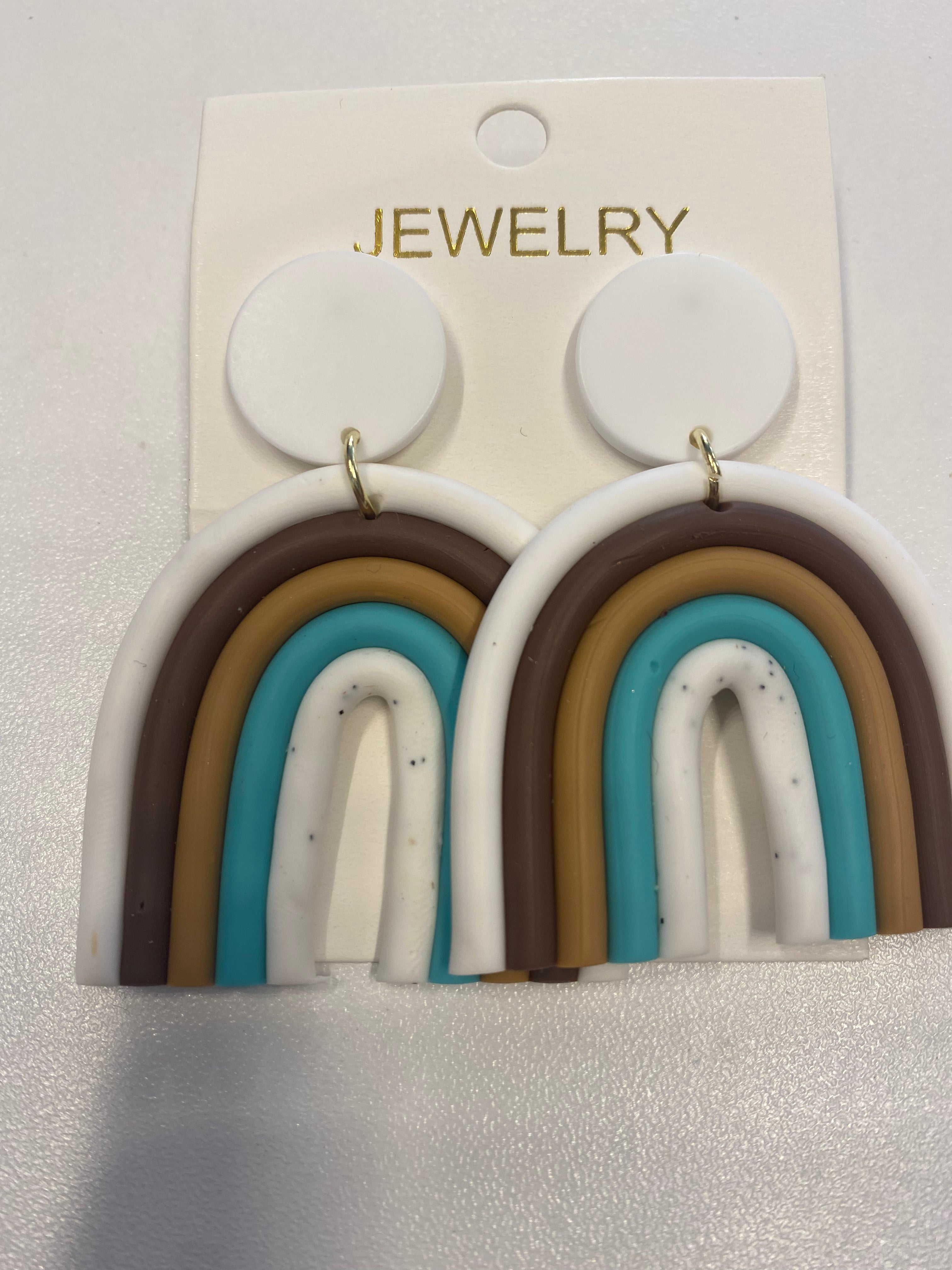 Boho Clay Earrings